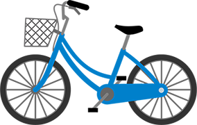 自転車のバナー